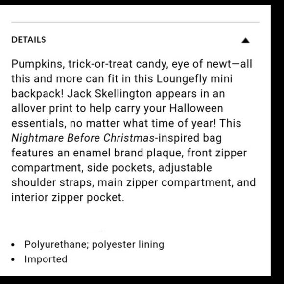 NWT Nightmare Before Christmas - Picture 8 of 16